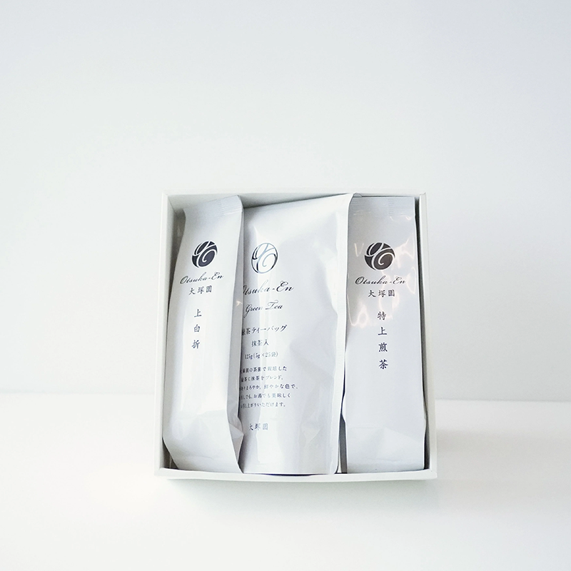 【緑茶TB＆特上煎茶＆上白折】ギフト1BOX